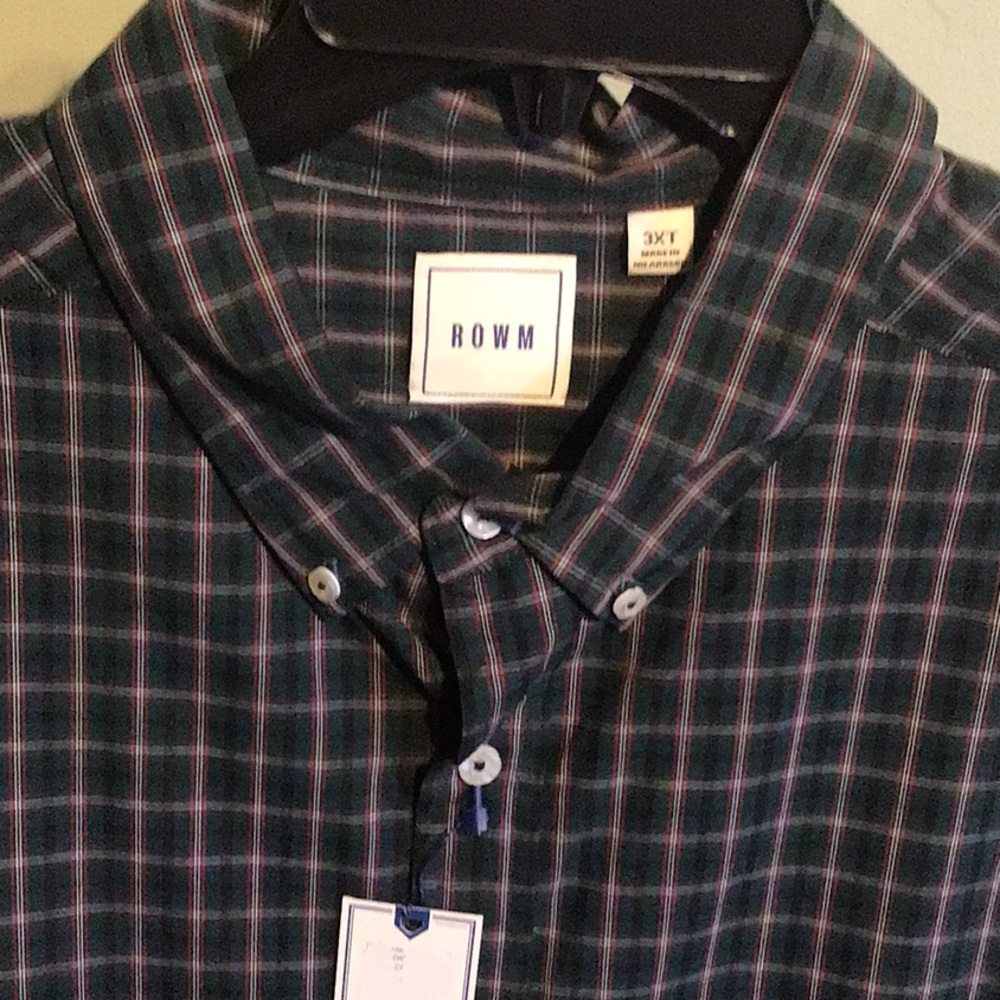 Casual Green Button Down Shirt